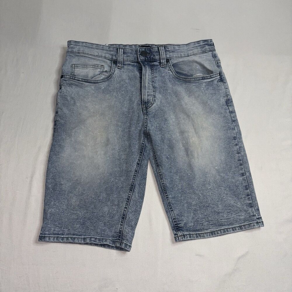 Buffalo David Bitton Light Wash Denim Shorts Size 34